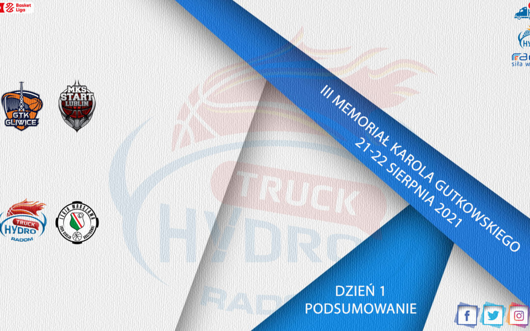 Memoriał Karola Gutkowskiego – dzień 1