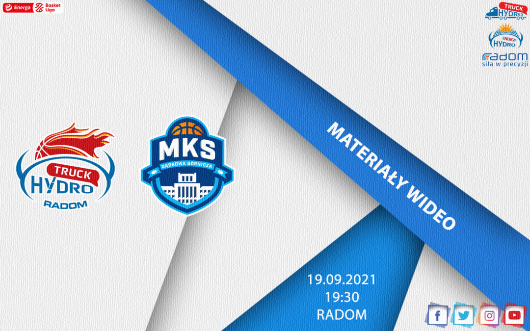 Materiały wideo po meczu z MKS Dąbrową Górniczą