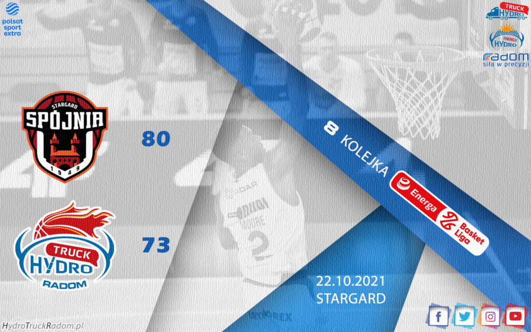 Przegrywamy po raz pierwszy na wyjeździe. Spójnia lepsza u siebie!