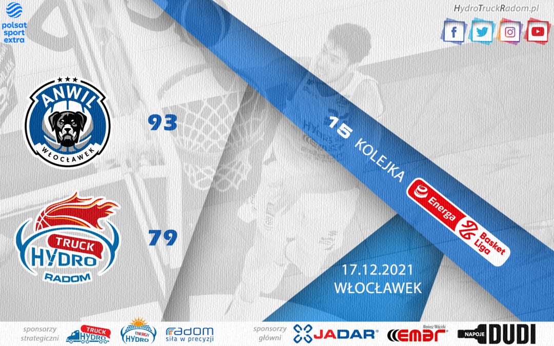 Zbyt wąska rotacja na Anwil…