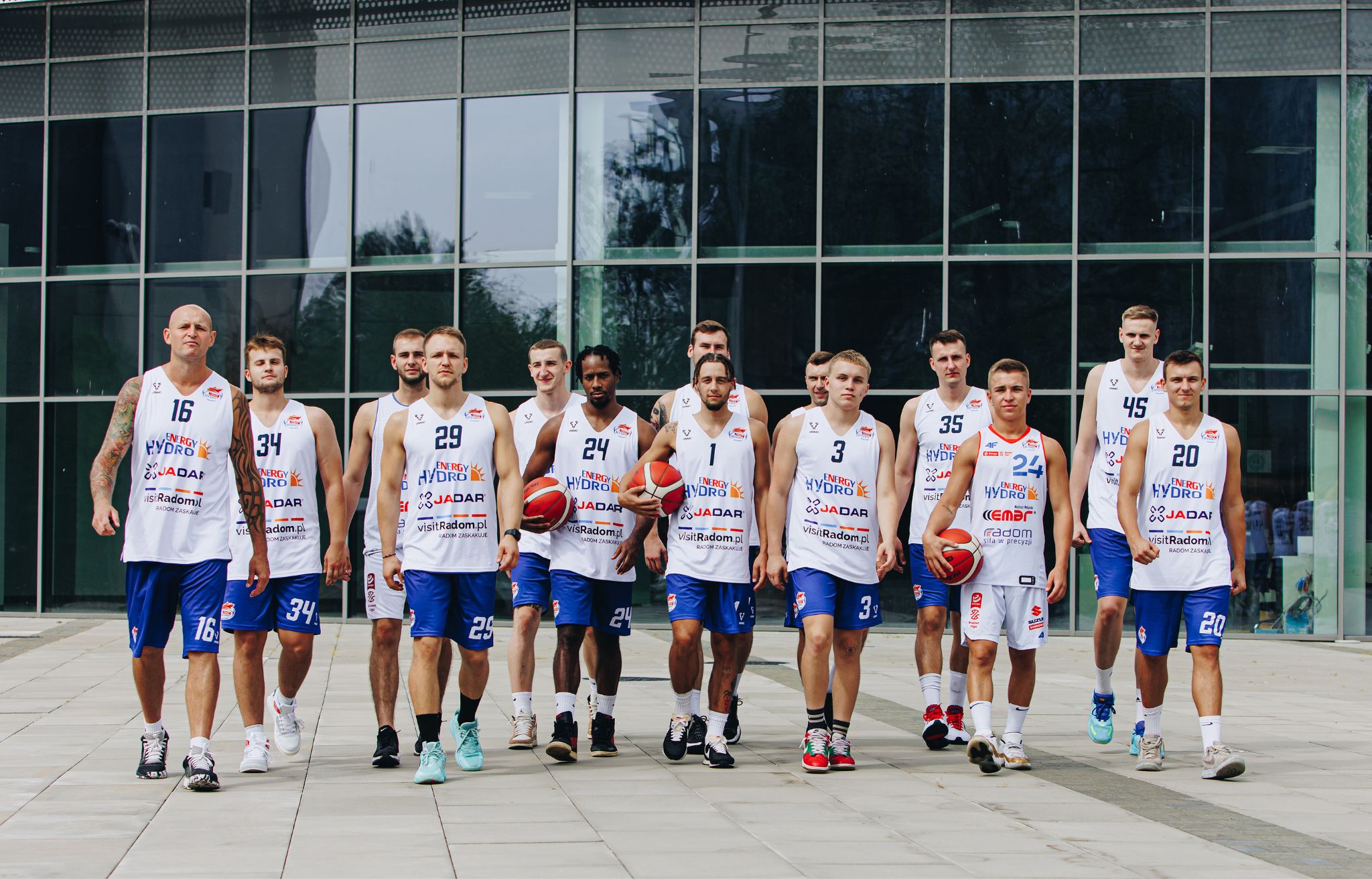 HydroTruck Radom drużyna koszykówki 2022